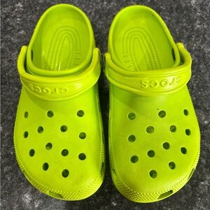 Crocs Kids Classic Clog - Neon Green